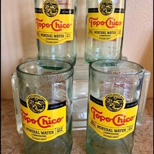 Homemade Topo Chico Glasses